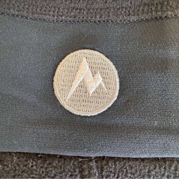 Marmot Black Sleeveless Fleece Vest - polartec - Large - Picture 5 of 8